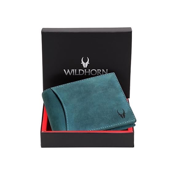 WildHorn RFID Protected Leather Wallet for Men