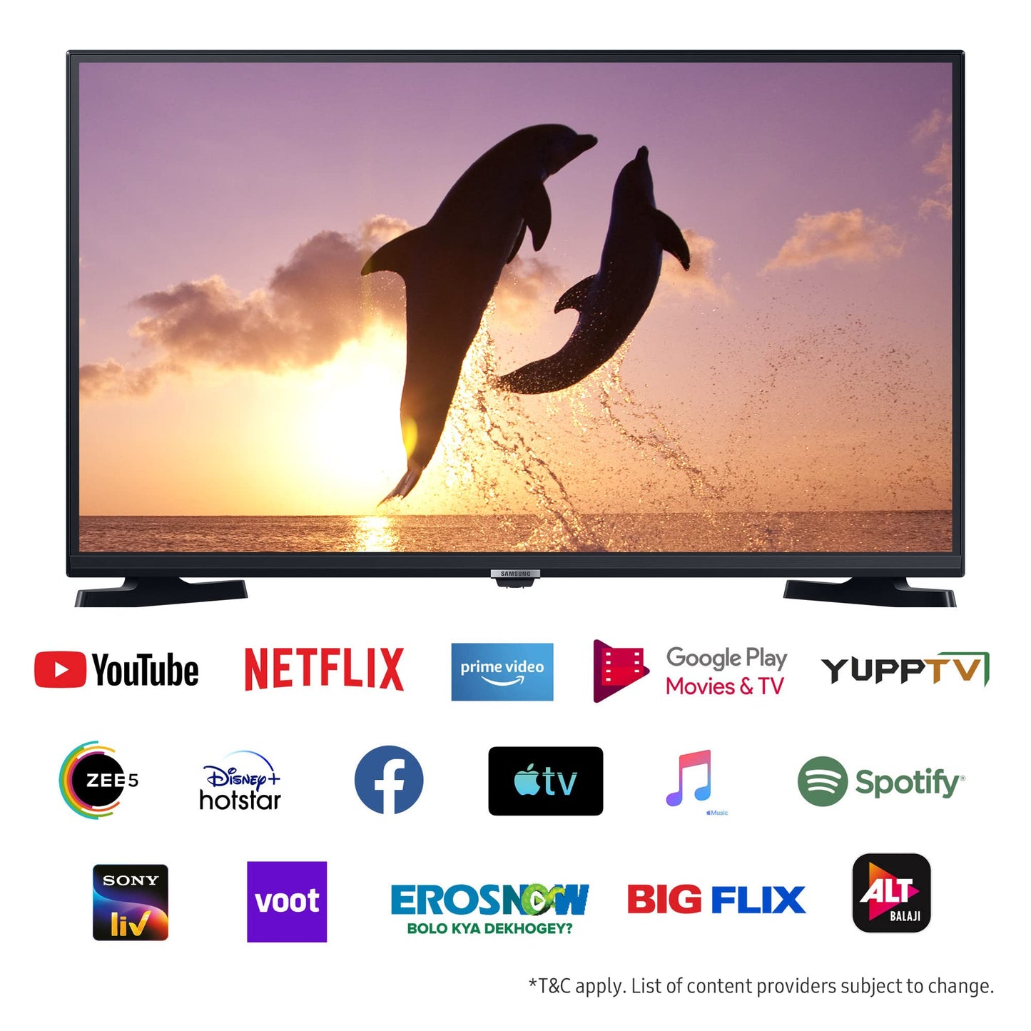 Samsung 80 cm (32 inches) HD Ready Smart LED TV UA32T4380AKXXL (Glossy Black)