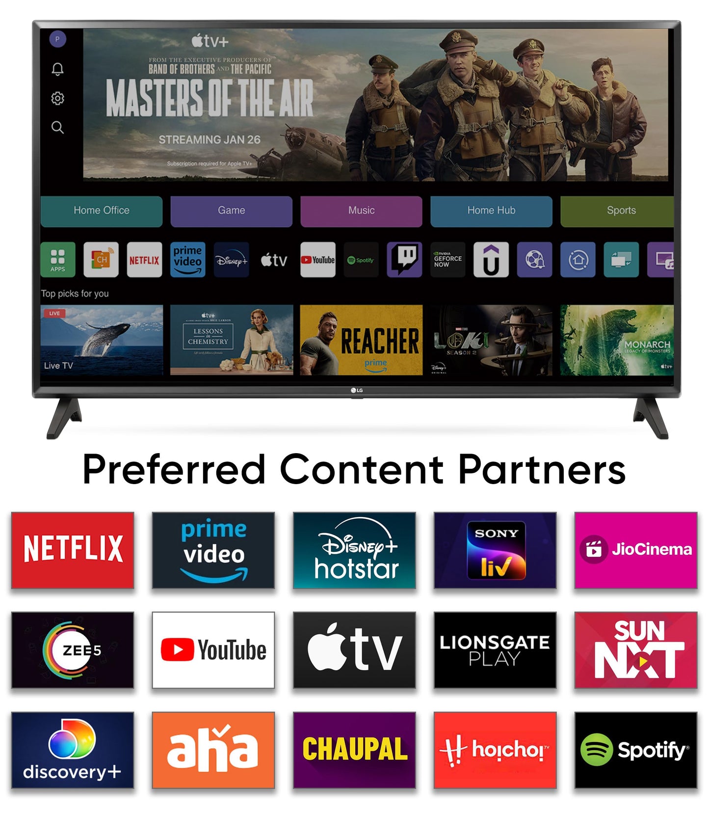 LG 80 cm (32 inches) HD Ready Smart LED TV 32LQ643BPTA (Black)